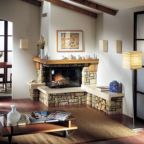 Облицовка Luisa V dx, с банкетой, под Titano Plus (Edilkamin)_0